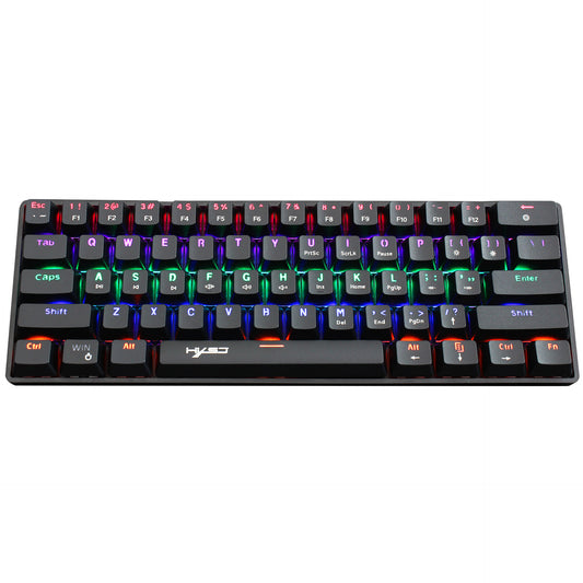 Rainbow Mechanical 61-Key RGB Gaming Keyboard