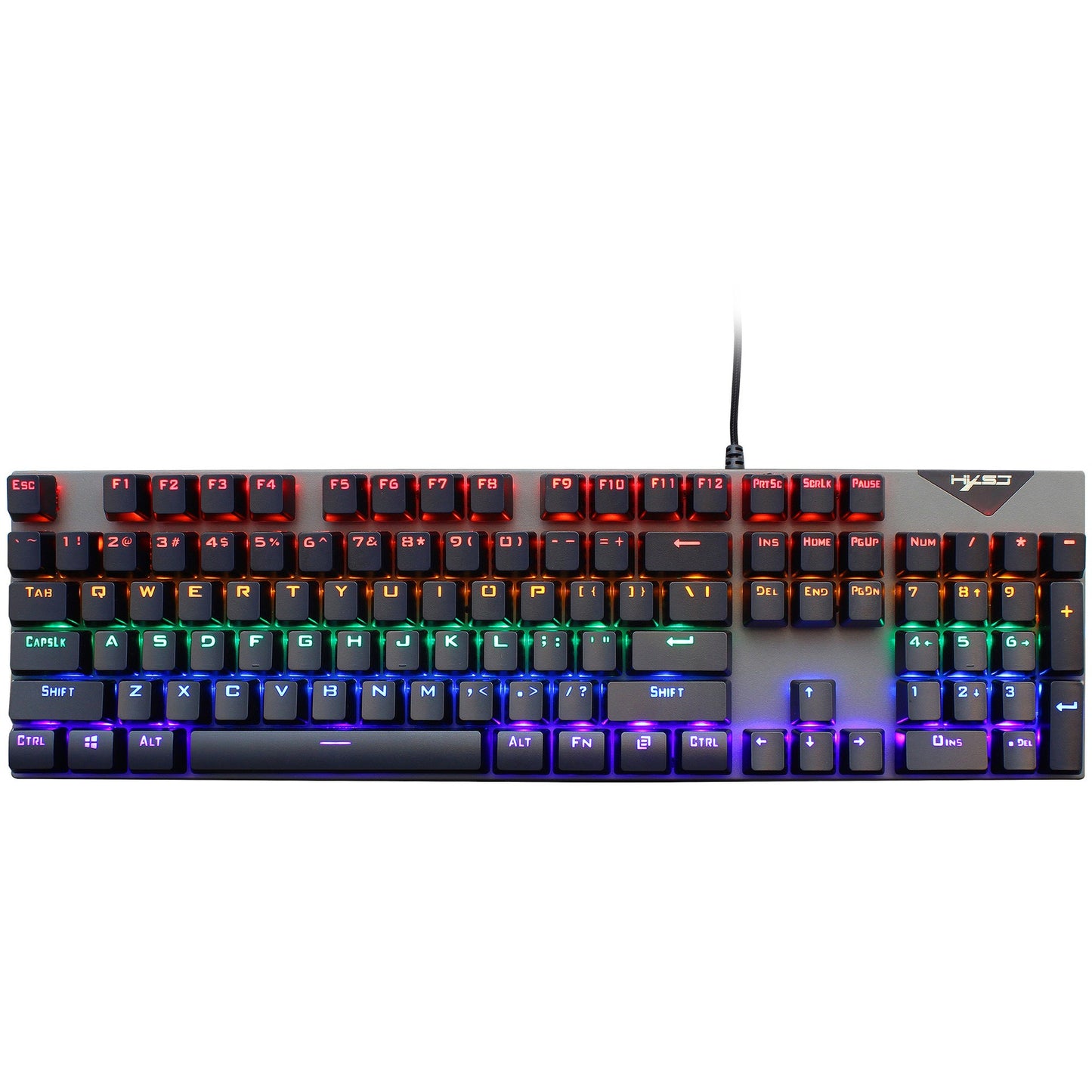 RGB Wired Rainbow Mechanical Gaming Keyboard