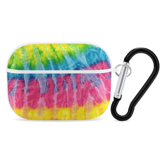 Neon Rainbow Tie-Dye AirPods Pro Cover