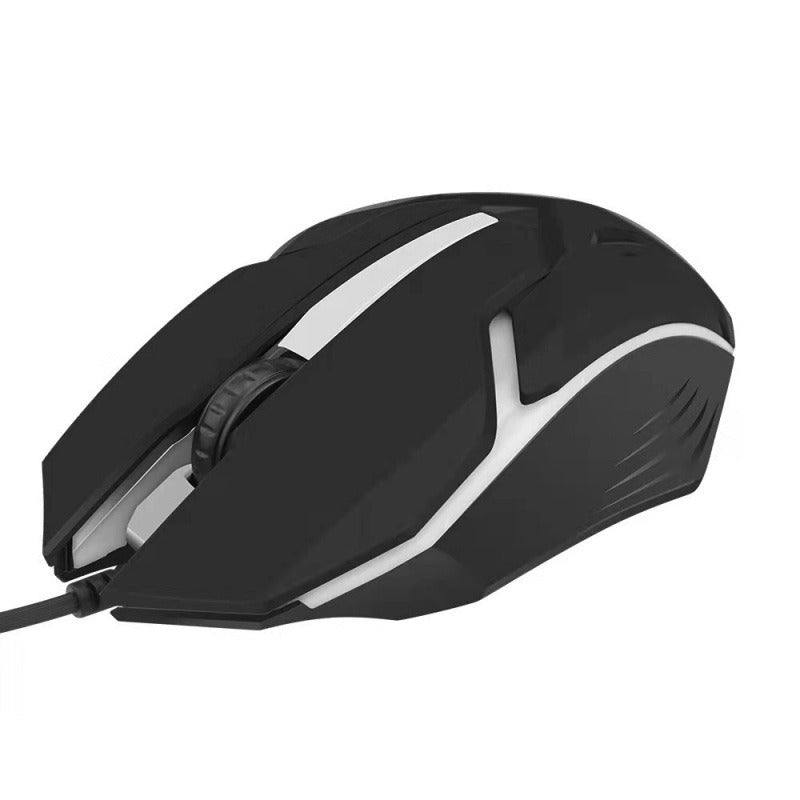 Rainbow Luminous Wired Mouse for Home Office & Business