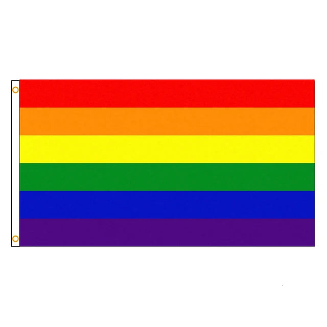 LGBT Gay Rainbow Pride Flag - 90x150 cm