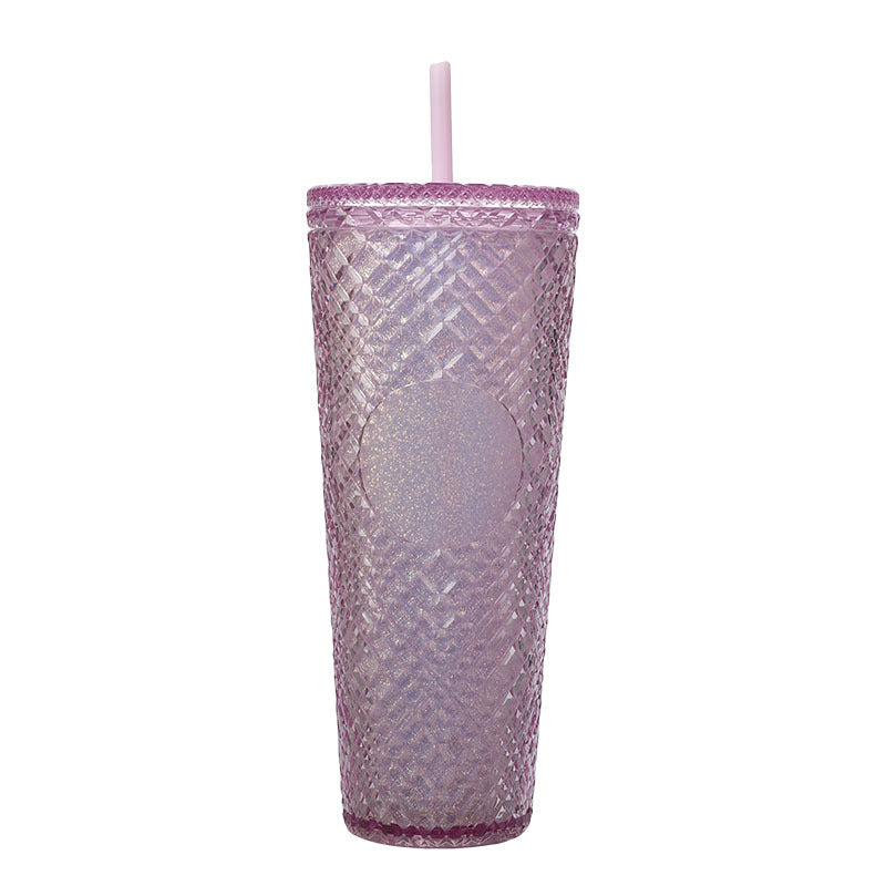 Rainbow Large Capacity 710ml Durian Cup with Straw