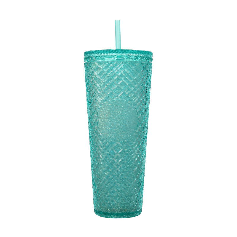 Rainbow Large Capacity 710ml Durian Cup with Straw