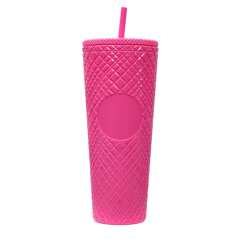 Rainbow Large Capacity 710ml Durian Cup with Straw