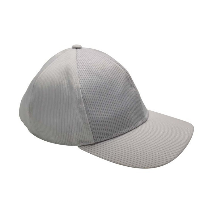 LED Optical Fiber Luminous Baseball Cap - Black & White